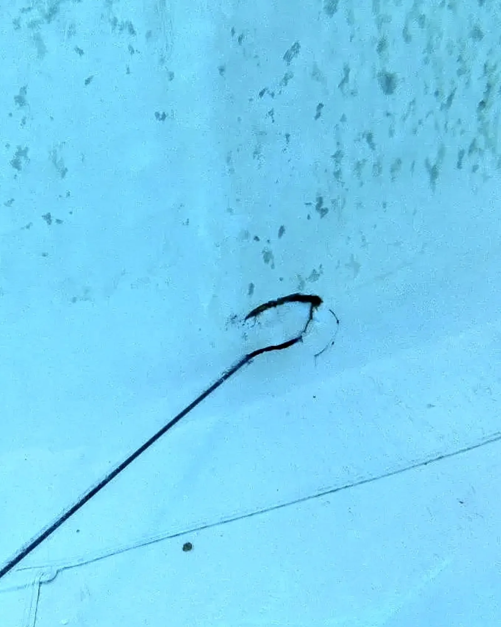 Before: Before and after pool repair